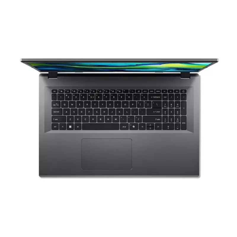Laptop Acer Aspire Go 17 AG17-31P-36CG — 17,3 cala Full HD, Intel Core 3 N355, 8 GB LPDDR5, 512 GB SSD, eShell, Szary