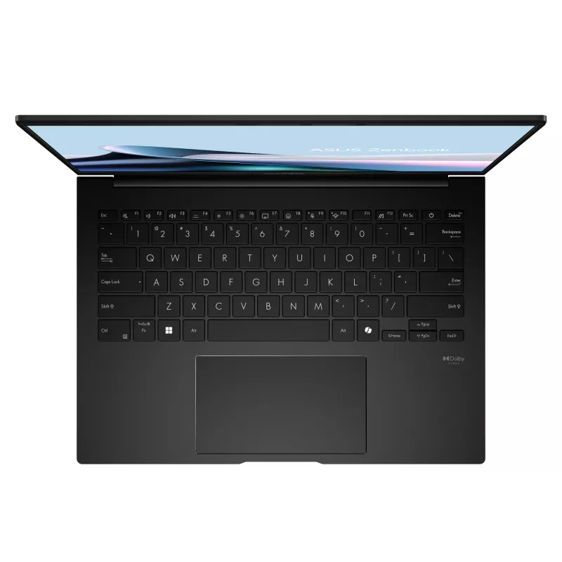 ASUS Zenbook 14 UM3406KA-QD254W AMD Ryzen™ AI 7 350 Laptop 35,6 cm (14 cali) WUXGA 16 GB LPDDR5x-SDRAM 1 TB SSD Wi-Fi 6E (802.11ax) Windows 11 Home Czarny