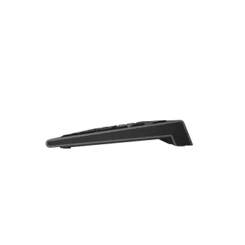 Logickeyboard LKB-LPWB-A2M-DE klawiatura uniwersalna USB QWERTZ niemiecki czarna