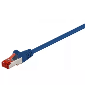 Kabel sieciowy Goobay 95482 Cat6 S/FTP 10 m niebieski