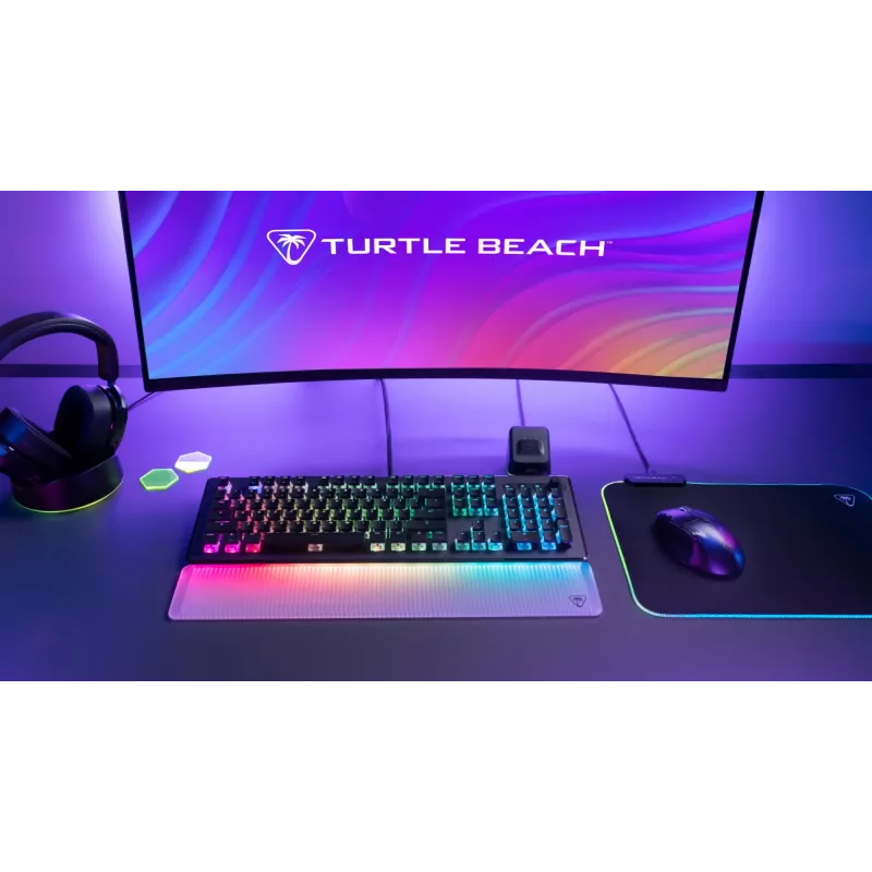 Turtle Beach Vulcan II Max klawiatura Gaming USB QWERTZ Niemiecki Czarny