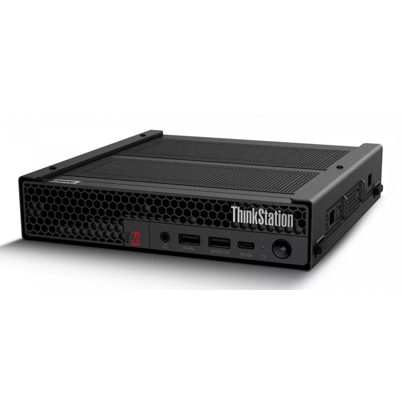 Lenovo ThinkStation P3 Tiny Intel® Core™ i9 i9-14900 64 GB DDR5-SDRAM 1 TB SSD Windows 11 Pro Mini PC Stacja robocza Czarny