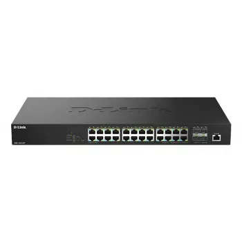 D-Link 28-portowy przełącznik zarządzalny Multi-Gigabit PoE++ Smart z 4 portami 10G SFP+