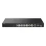 D-Link 28-portowy przełącznik zarządzalny Multi-Gigabit PoE++ Smart z 4 portami 10G SFP+