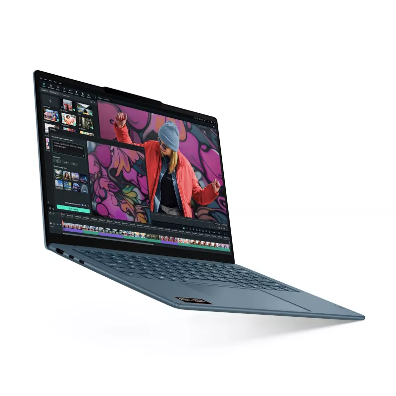 Lenovo Yoga Slim 7 14AKP10 Copilot+ PC AMD Ryzen™ AI 7 350 Laptop 35,6 cm (14 cali) 2.8K 16 GB LPDDR5-SDRAM 512 GB SSD Wi-Fi 7 (802.11be) Windows 11 Home Teal