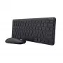 Trust Lyra klawiatura Mysz w zestawie Biuro RF Wireless + Bluetooth QWERTZ Niemiecki Czarny