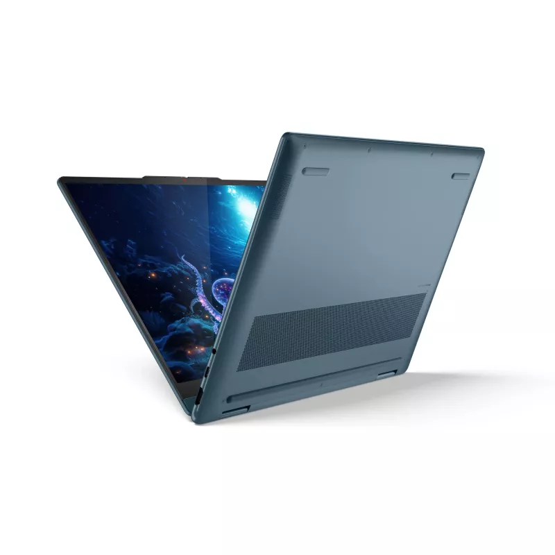 Lenovo Yoga 7 2-w-1 14AKP10 Copilot+ PC AMD Ryzen™ AI 5 340 Hybryda (2-w-1) 35,6 cm (14 cali) Ekran dotykowy WUXGA 16 GB LPDDR5x-SDRAM 512 GB SSD Wi-Fi 7 (802.11be) Windows 11 Home Teal