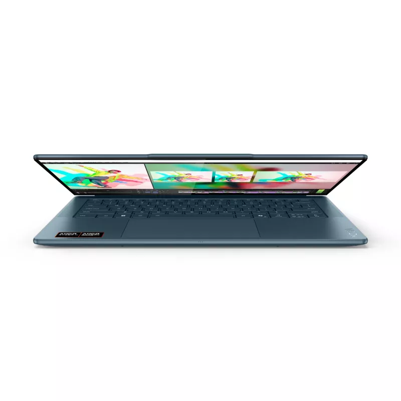 Lenovo Yoga Pro 7 14AKP10 Copilot+ PC AMD Ryzen™ AI 7 350 Laptop 36,8 cm (14,5 cala) 3K 32 GB LPDDR5x-SDRAM 1 TB SSD Wi-Fi 7 (802.11be) Windows 11 Pro Teal