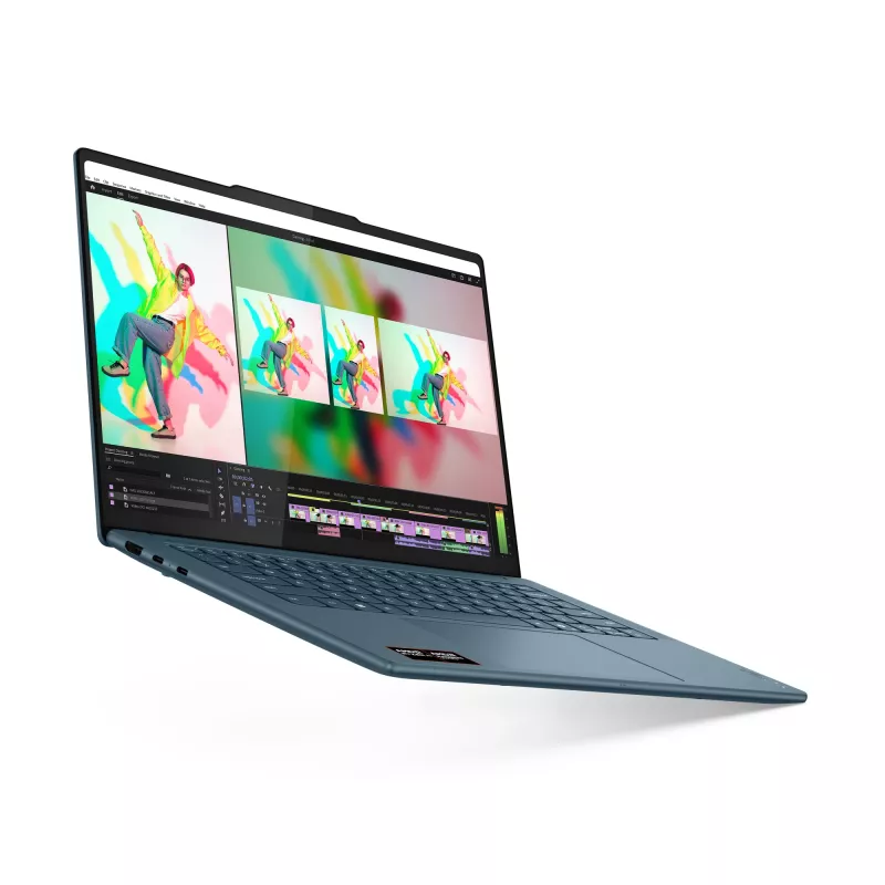 Lenovo Yoga Pro 7 14AKP10 Copilot+ PC AMD Ryzen™ AI 7 350 Laptop 36,8 cm (14,5 cala) 3K 32 GB LPDDR5x-SDRAM 1 TB SSD Wi-Fi 7 (802.11be) Windows 11 Pro Teal