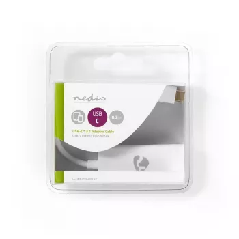 Kabel sieciowy Nedis CCGB64950WT02 RJ-45 Cat8.1 0,2 m Biały