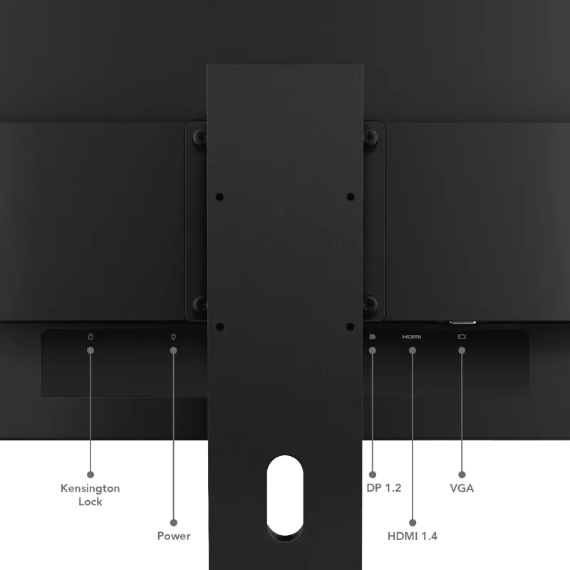 Monitor Lenovo ThinkVision E24-40, 60,5 cm (23,8 cala), 1920 x 1080 pikseli, Full HD, LCD, 6 ms, Czarny
