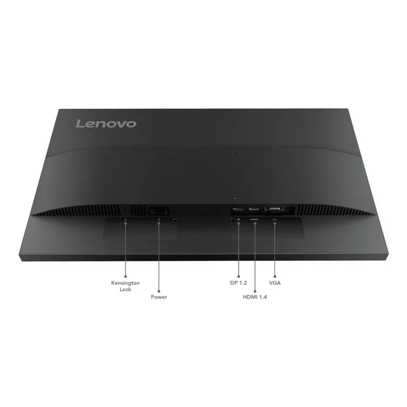 Monitor Lenovo ThinkVision E24-40, 60,5 cm (23,8 cala), 1920 x 1080 pikseli, Full HD, LCD, 6 ms, Czarny