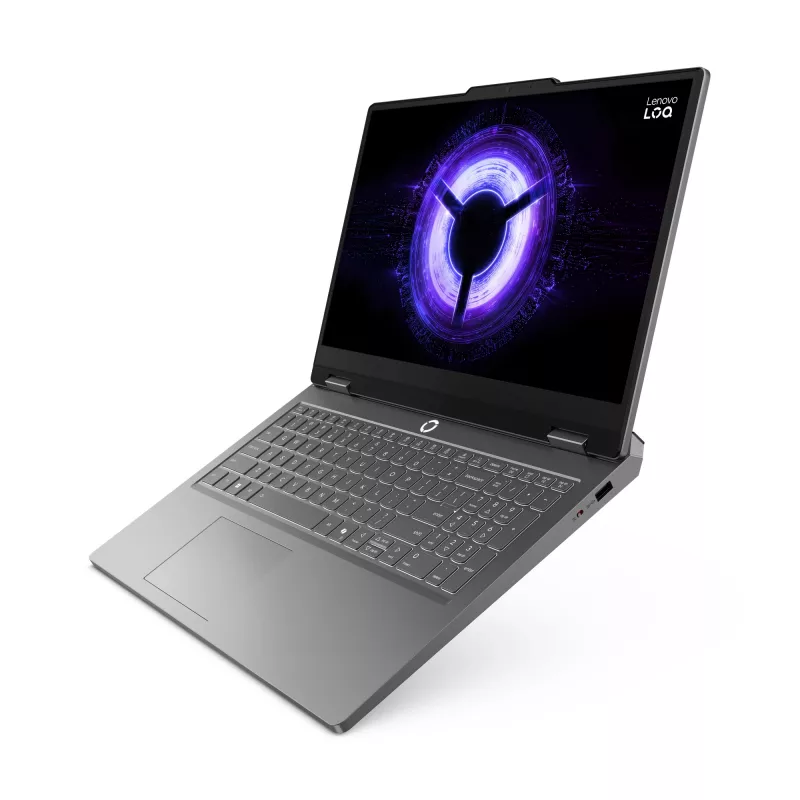 Lenovo LOQ Essential 15IRX11 Intel® Core™ i5 i5-13450HX Laptop 39,6 cm (15,6 cala) Full HD 16 GB DDR5-SDRAM 1 TB SSD NVIDIA GeForce RTX 5060 Wi-Fi 6 (802.11ax) Windows 11 Home Niemiecki Szary