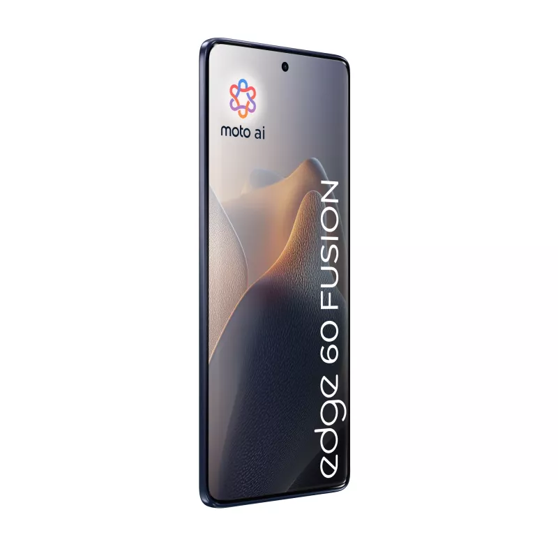 Smartfon Motorola edge 60 fusion — 6,67 cala OLED, MediaTek Dimensity 7300, 8 GB RAM, 256 GB, 50+13 MP, 5200 mAh, Dual SIM, Szary