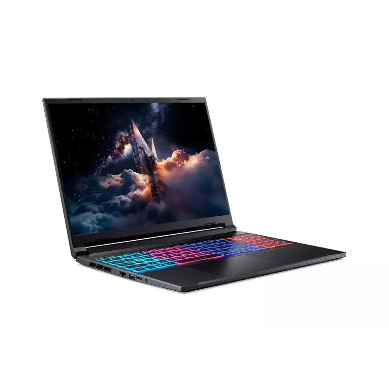 Laptop Acer Nitro V 16S ANV16S-71-77SA — 16 cali WQXGA (2560×1600), Intel Core 7 240H, 16 GB DDR5, 1 TB SSD, NVIDIA GeForce RTX 5070, Windows 11 Home, Czarny