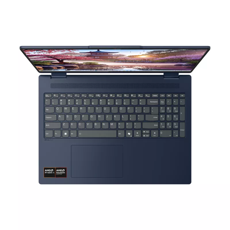 Lenovo IdeaPad 5 2-in-1 16AKP10 Copilot+ PC AMD Ryzen™ AI 5 340 Hybryda (2-w-1) 40,6 cm (16 cali) Ekran dotykowy WUXGA 16 GB LPDDR5x-SDRAM 512 GB SSD Wi-Fi 7 (802.11be) Windows 11 Home Niebieski