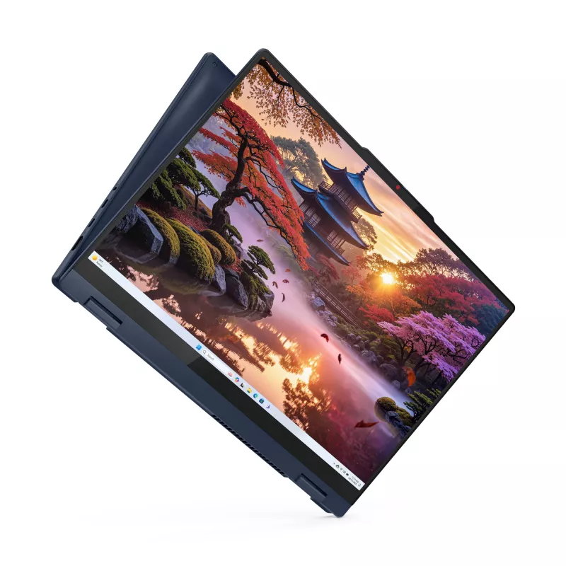 Lenovo IdeaPad 5 2-in-1 16AKP10 Copilot+ PC AMD Ryzen™ AI 5 340 Hybryda (2-w-1) 40,6 cm (16 cali) Ekran dotykowy WUXGA 16 GB LPDDR5x-SDRAM 512 GB SSD Wi-Fi 7 (802.11be) Windows 11 Home Niebieski