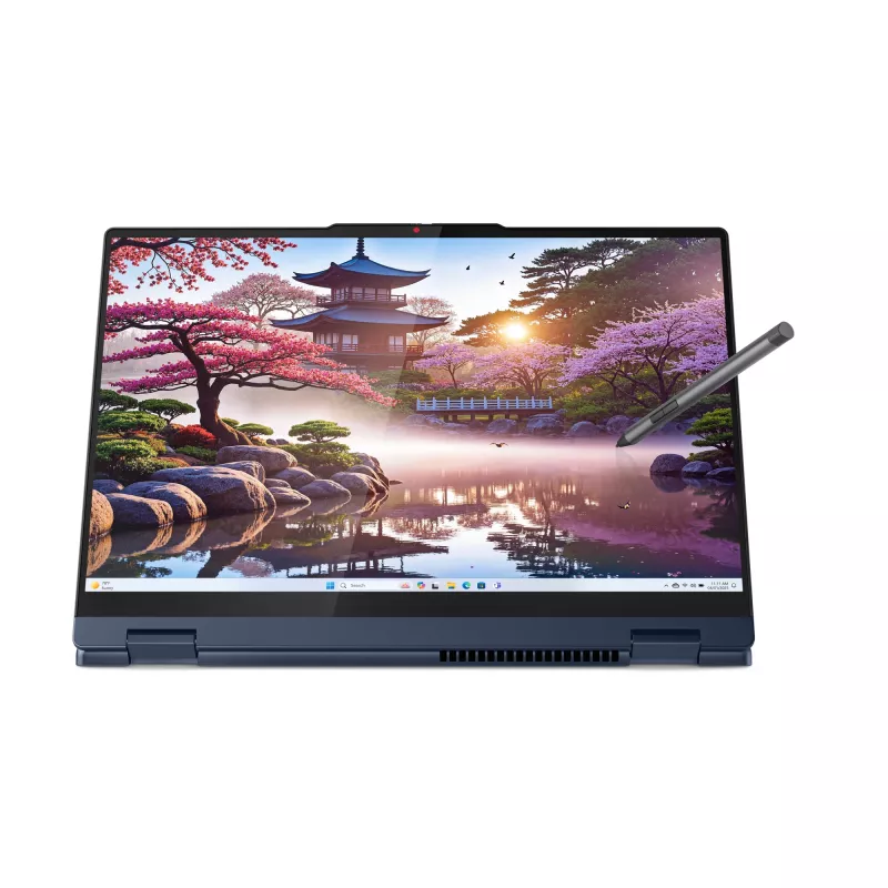 Lenovo IdeaPad 5 2-in-1 16AKP10 Copilot+ PC AMD Ryzen™ AI 5 340 Hybryda (2-w-1) 40,6 cm (16 cali) Ekran dotykowy WUXGA 16 GB LPDDR5x-SDRAM 512 GB SSD Wi-Fi 7 (802.11be) Windows 11 Home Niebieski