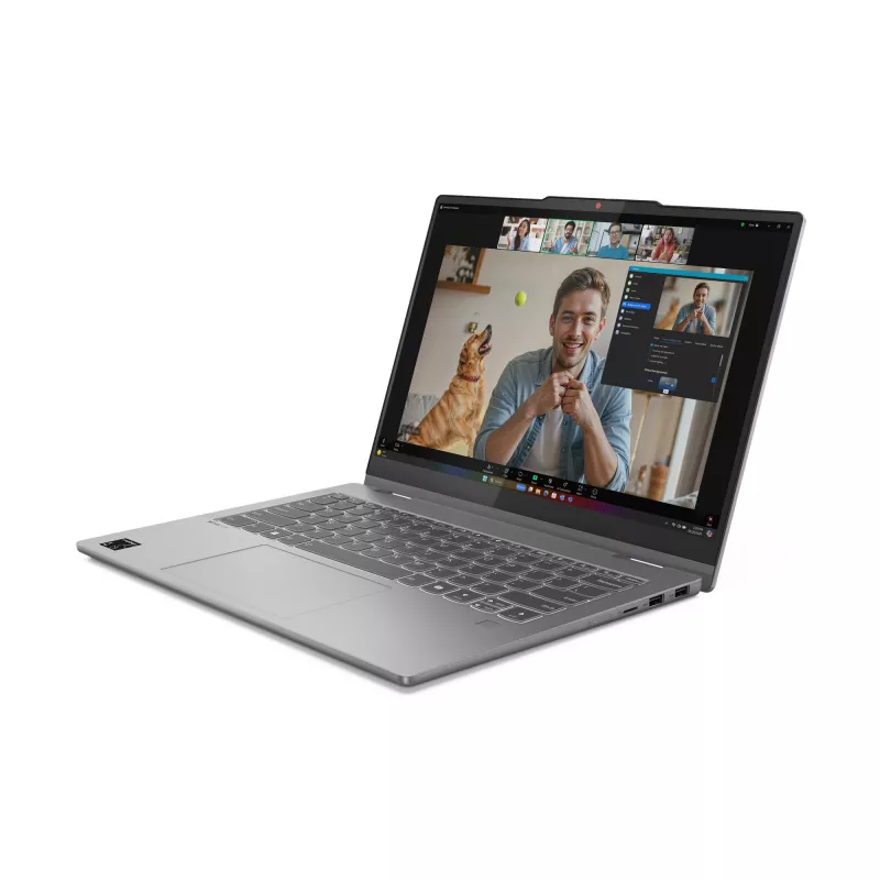Lenovo IdeaPad 5 2-in-1 14Q8X9 Copilot+ PC Snapdragon X1P-42-100 Hybryda (2-w-1) 35,6 cm (14 cali) Ekran dotykowy WUXGA 24 GB LPDDR5x-SDRAM 1 TB SSD Wi-Fi 7 (802.11be) Windows 11 Home Szary