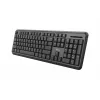 Trust TK-350 klawiatura biurowa RF Wireless QWERTZ niemiecka czarna