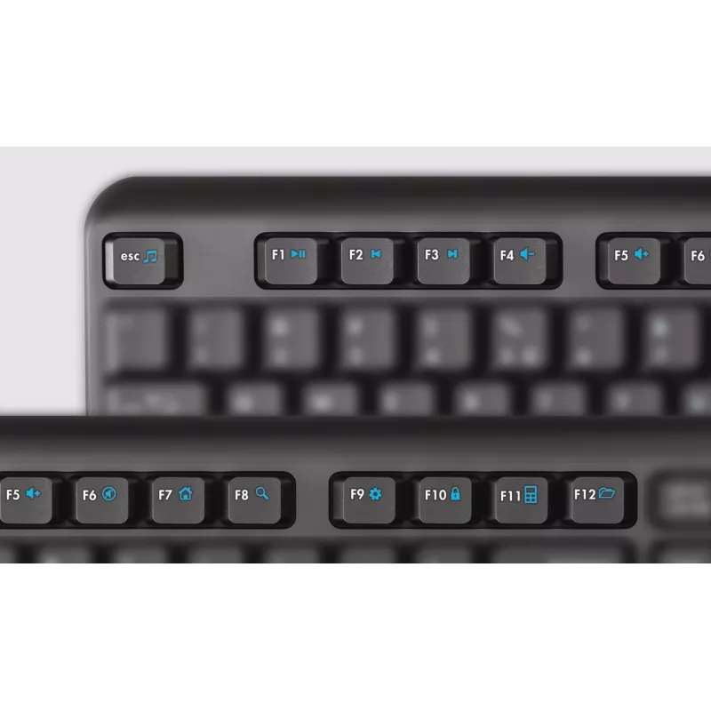 Trust TK-350 klawiatura biurowa RF Wireless QWERTZ niemiecka czarna