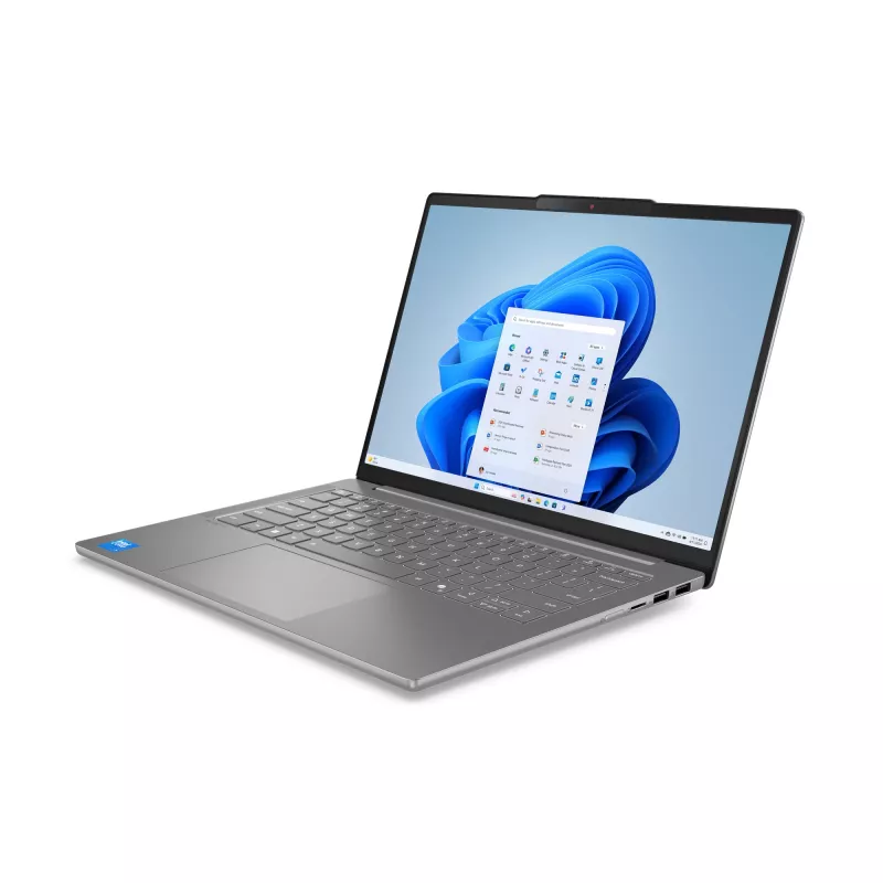 Lenovo IdeaPad Slim 5 14IRH10R Intel Core 7 240H Laptop 35,6 cm (14 cali) WUXGA 24 GB DDR5-SDRAM 1 TB SSD Wi-Fi 7 (802.11be) Windows 11 Home Szary Niemiecki