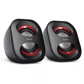 Hama Sonic Mobil 183 Czarny, Czerwony Przewodowe 3 W