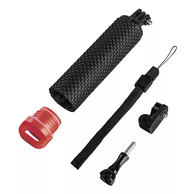Monopod Hama 00004458 1/4 cala Plastik Czarny Czerwony Wysokość 19 cm