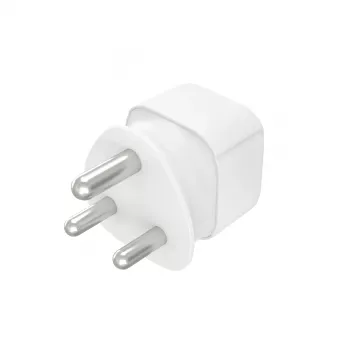 Hama 00223440 przejściówka wtyczki zasilania Type M Type C (Europlug)+Type F Biały