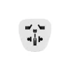 Hama 00223456 adapter zasilania hybrydowy Typ E/F uniwersalny Biały