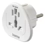 Hama 00223455 adapter wtyczki sieciowej Uniwersalny Biały