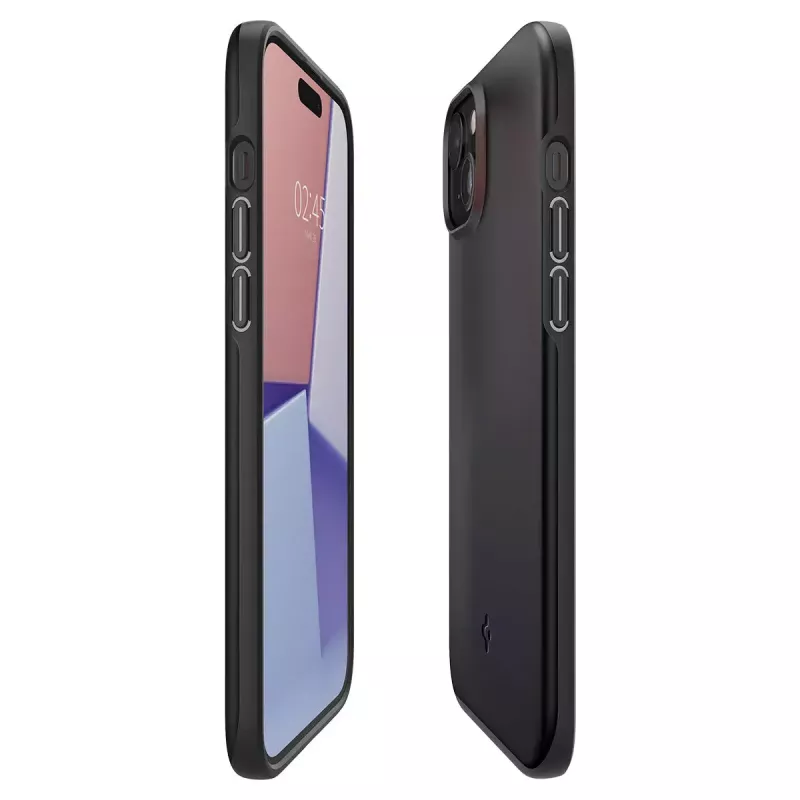 Etui Spigen ACS06776 do iPhone 15 15,5 cm czarne