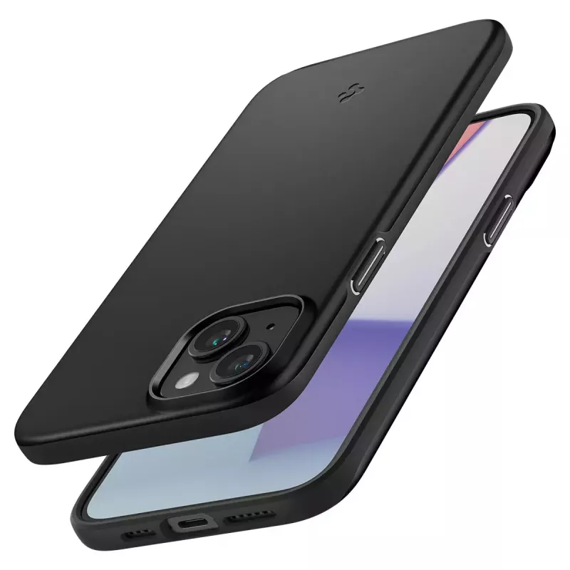 Etui Spigen ACS06776 do iPhone 15 15,5 cm czarne