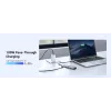 Hub USB Type-C UGREEN 20956A z HDMI i USB 3.0, 5 Gb/s, 4K 3840×2160, srebrny