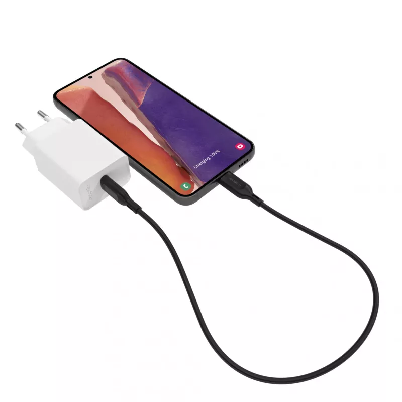 Ładowarka sieciowa mophie essentials 20 W USB-C PD, uniwersalna, biała, AC, szybkie ładowanie, do użytku wewnętrznego