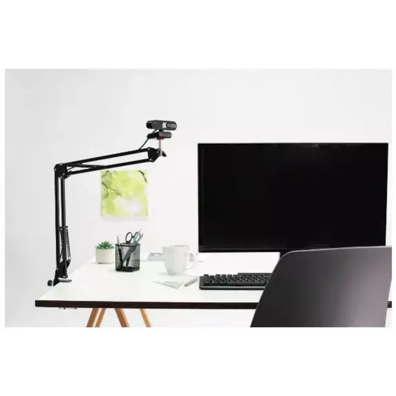 Hama 700 II Lampka pierścieniowa, Mikrofon, Kamera internetowa, Aparat, Telefon komórkowy/Smartfon, Tablet/UMPC Czarny