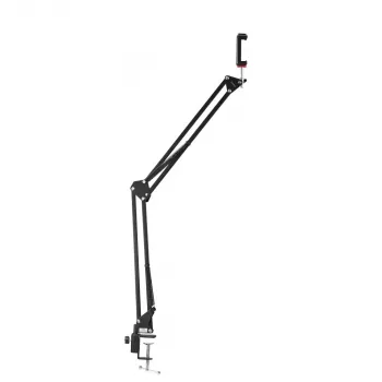 Hama 700 II Lampka pierścieniowa, Mikrofon, Kamera internetowa, Aparat, Telefon komórkowy/Smartfon, Tablet/UMPC Czarny