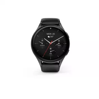 Hama Smartwatch 8900 3,63 cm (1,43 cala) AMOLED 45 mm Cyfrowy 466 x 466 pikseli Dotykowy Czarny GPS (satelitarny)