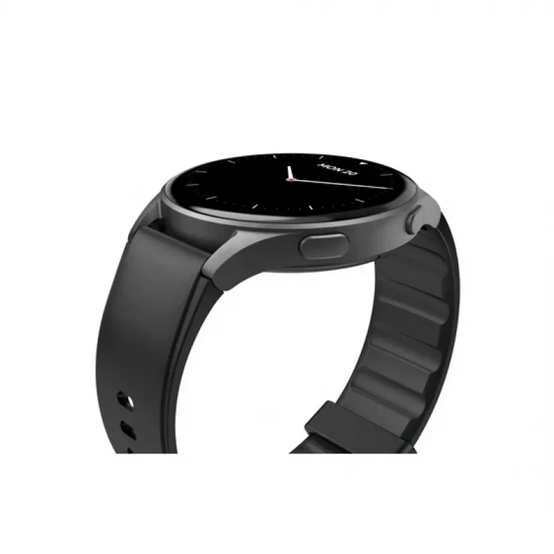 Hama Smartwatch 8900 3,63 cm (1,43 cala) AMOLED 45 mm Cyfrowy 466 x 466 pikseli Dotykowy Czarny GPS (satelitarny)