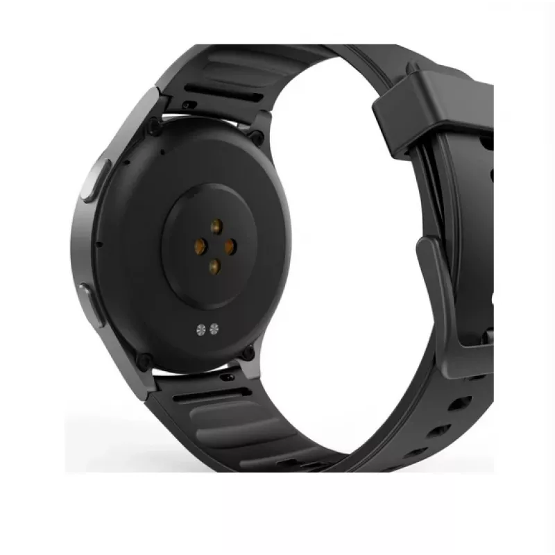 Hama Smartwatch 8900 3,63 cm (1,43 cala) AMOLED 45 mm Cyfrowy 466 x 466 pikseli Dotykowy Czarny GPS (satelitarny)