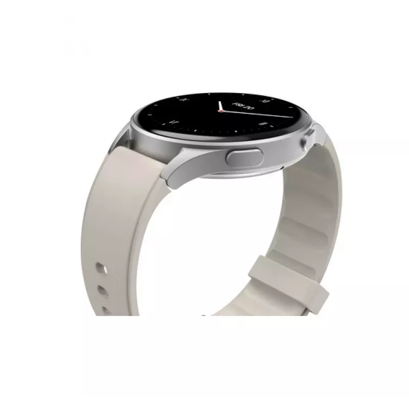 Hama Smartwatch 8900 3,35 cm (1,32 cala) AMOLED 42 mm cyfrowy 466 x 466 pikseli ekran dotykowy srebrny GPS (satelitarny)