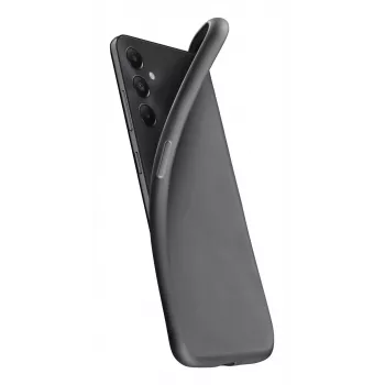 Cellularline Chroma - Galaxy A15 Kolorowe etui z miękkiej gumy, Cover, Samsung, A15 5G, 16,5 cm (6,5 cala), Czarny