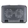 Hama Aluminiowa podstawka chłodząca pod laptop 39,6 cm (15,6 cala) Czarna
