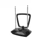 Antena wewnętrzna Hama Classic kabel 2 m czarna 105x150x195mm