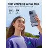 Power bank UGREEN 35338, 5000 mAh, szary, przenośna bateria do smartfonów, ładowanie jednego urządzenia