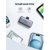 Power bank UGREEN 35338, 5000 mAh, szary, przenośna bateria do smartfonów, ładowanie jednego urządzenia