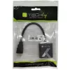 Adapter przejściówka Techly HDMI na VGA czarny 0,1 m 1920x1200 60 Hz