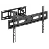 Uchwyt ścienny do telewizora i monitora Manhattan Full Motion 1 ekran 37-65 Czarny VESA 100x100 do 600x400mm Maks. 40kg