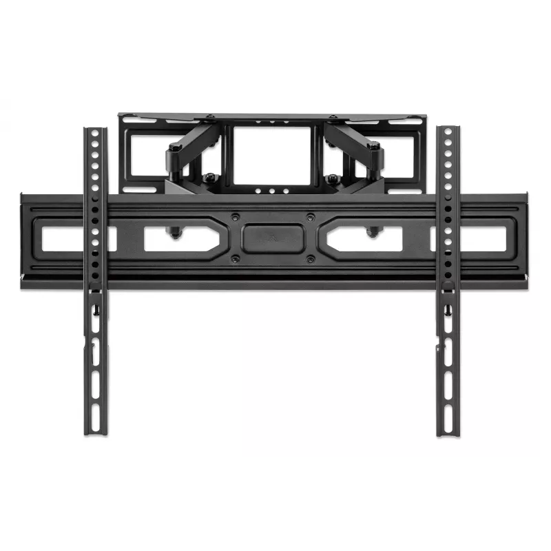 Uchwyt ścienny do telewizora i monitora Manhattan Full Motion 1 ekran 37-65 Czarny VESA 100x100 do 600x400mm Maks. 40kg