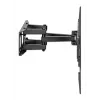 Uchwyt ścienny do telewizora i monitora Manhattan Full Motion 1 ekran 37-65 Czarny VESA 100x100 do 600x400mm Maks. 40kg